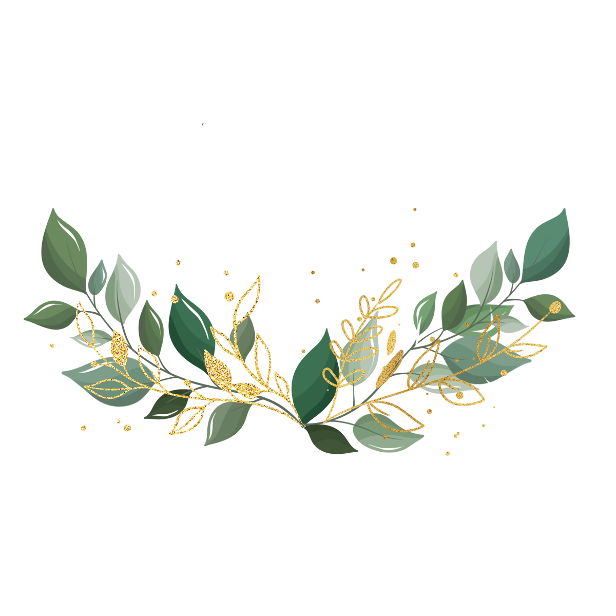 —Pngtree—gold leaf leaf plant decoration_6652420